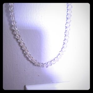 Long, Glass Beaded Necklace.